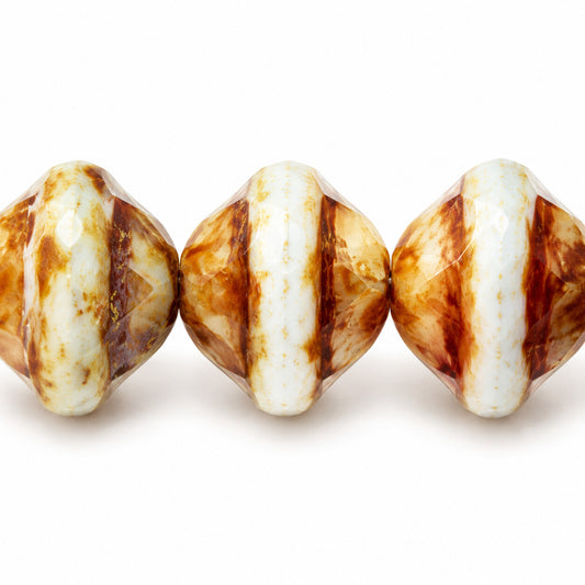 Faceted Special Cut Beads Ufo, X3131 Stain Strong (x3131-86805), Glass, Czech Republic