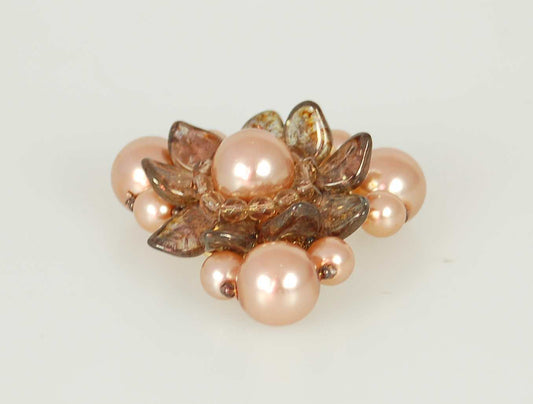 3 pcs Jewelry piece with Czech Glass Beads (OUTLET Vintage)