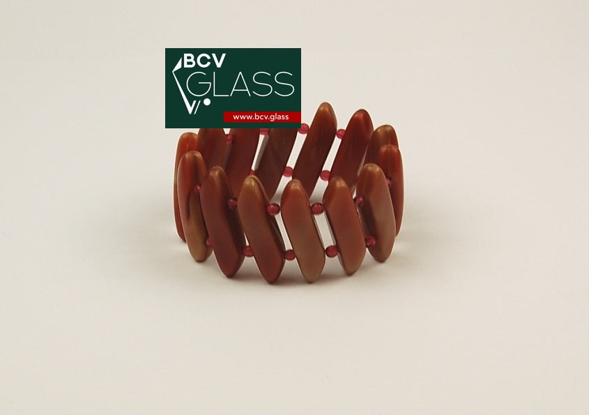 3 pcs Jewelry piece with Czech Glass Beads (OUTLET Vintage)