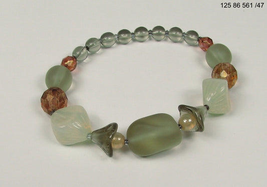 3 pcs Jewelry piece with Czech Glass Beads (OUTLET Vintage)