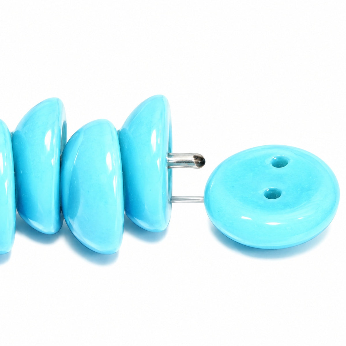 Piggy Beads, Turquoise Blue Ab (63030-28701), Glass, Czech Republic