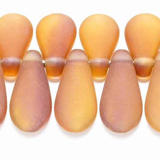 Dagger Beads, T0320 Matte (t0320-84110), Glass, Czech Republic