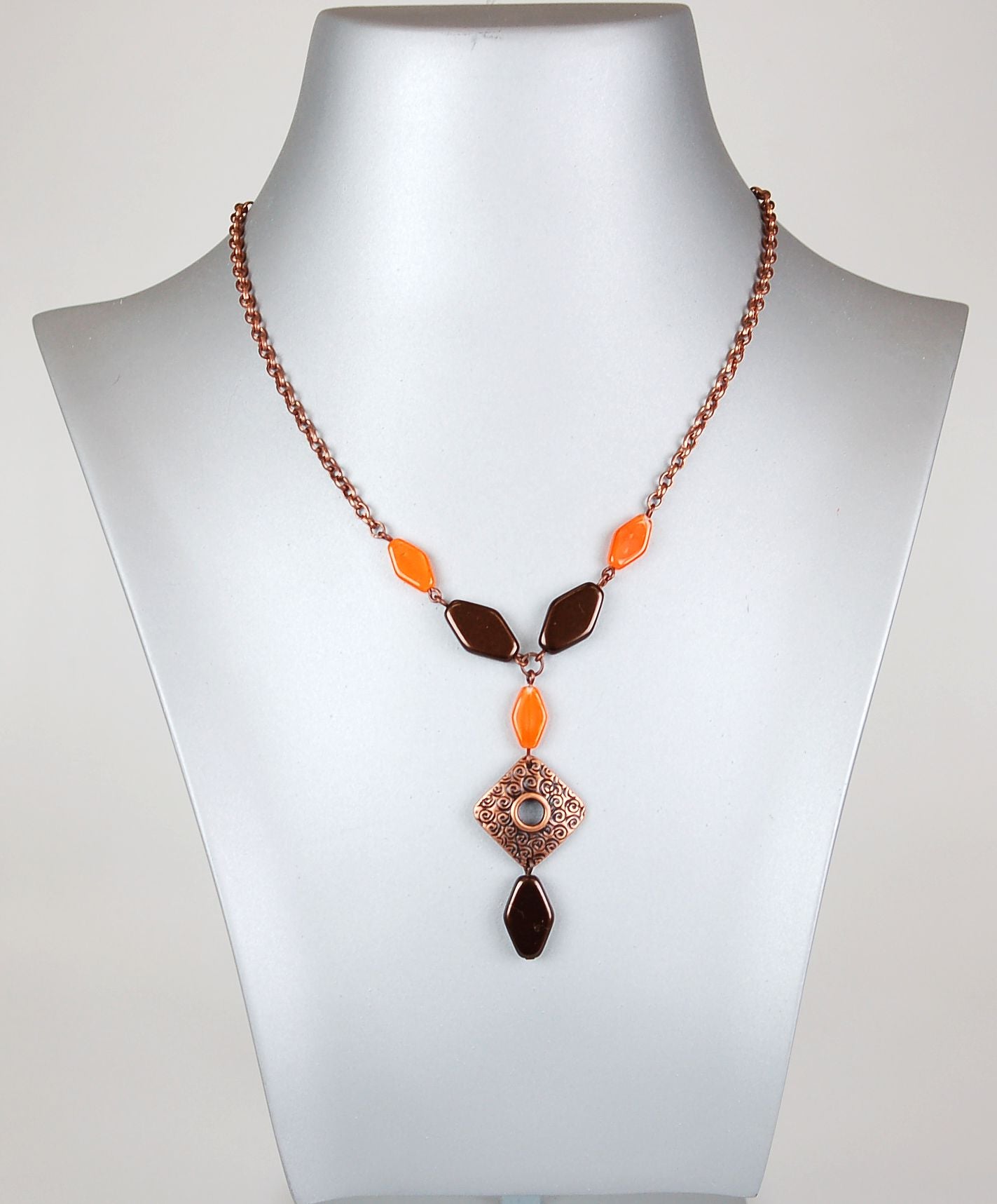 3 pcs Jewelry piece with Czech Glass Beads (OUTLET Vintage)