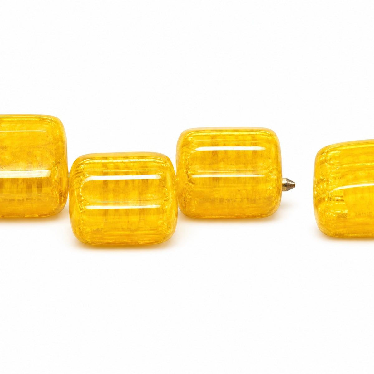 2-Hole Square Beads, X1766 (x1766), Glass, Czech Republic
