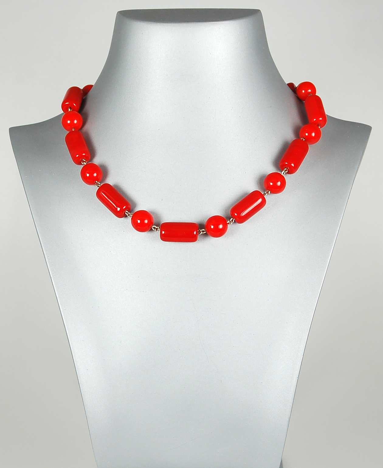 3 pcs Jewelry piece with Czech Glass Beads (OUTLET Vintage)