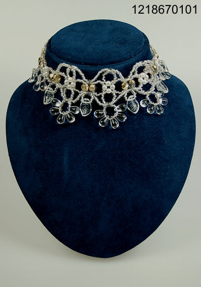 3 pcs Jewelry piece with Czech Glass Beads (OUTLET Vintage)