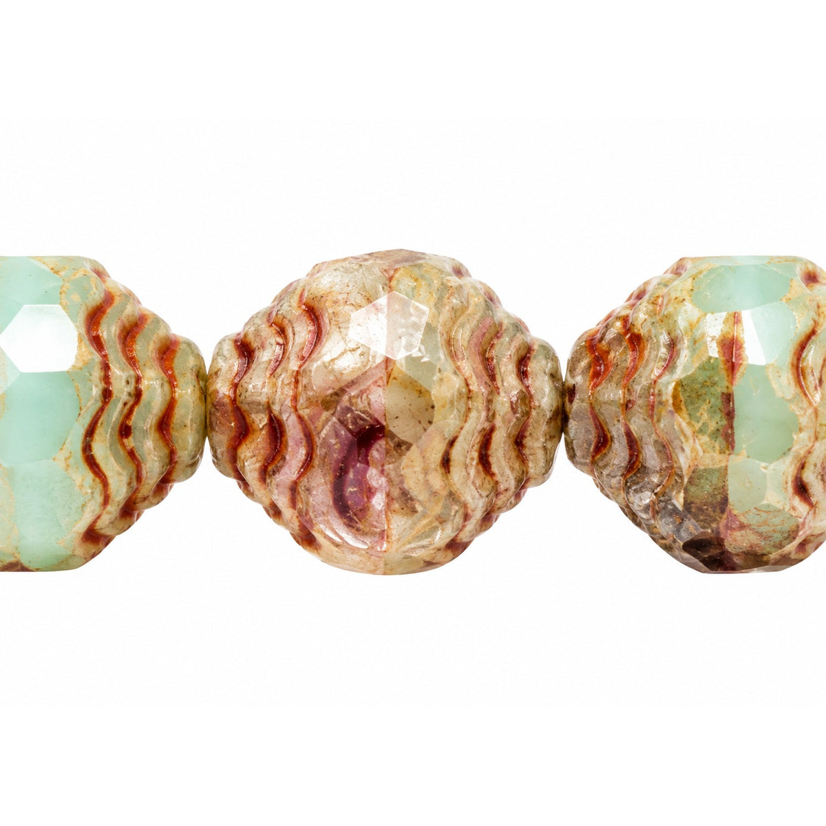 Special Cut Faceted Fire Polished Beads, X1178 Stain Strong (x1178-86805), Glass, Czech Republic