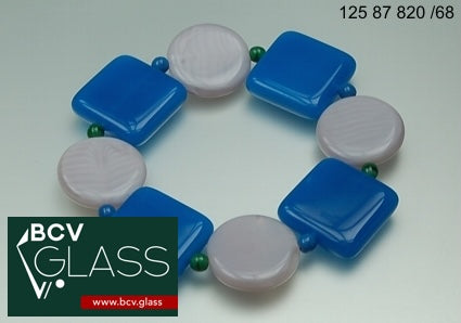 3 pcs Jewelry piece with Czech Glass Beads (OUTLET Vintage)