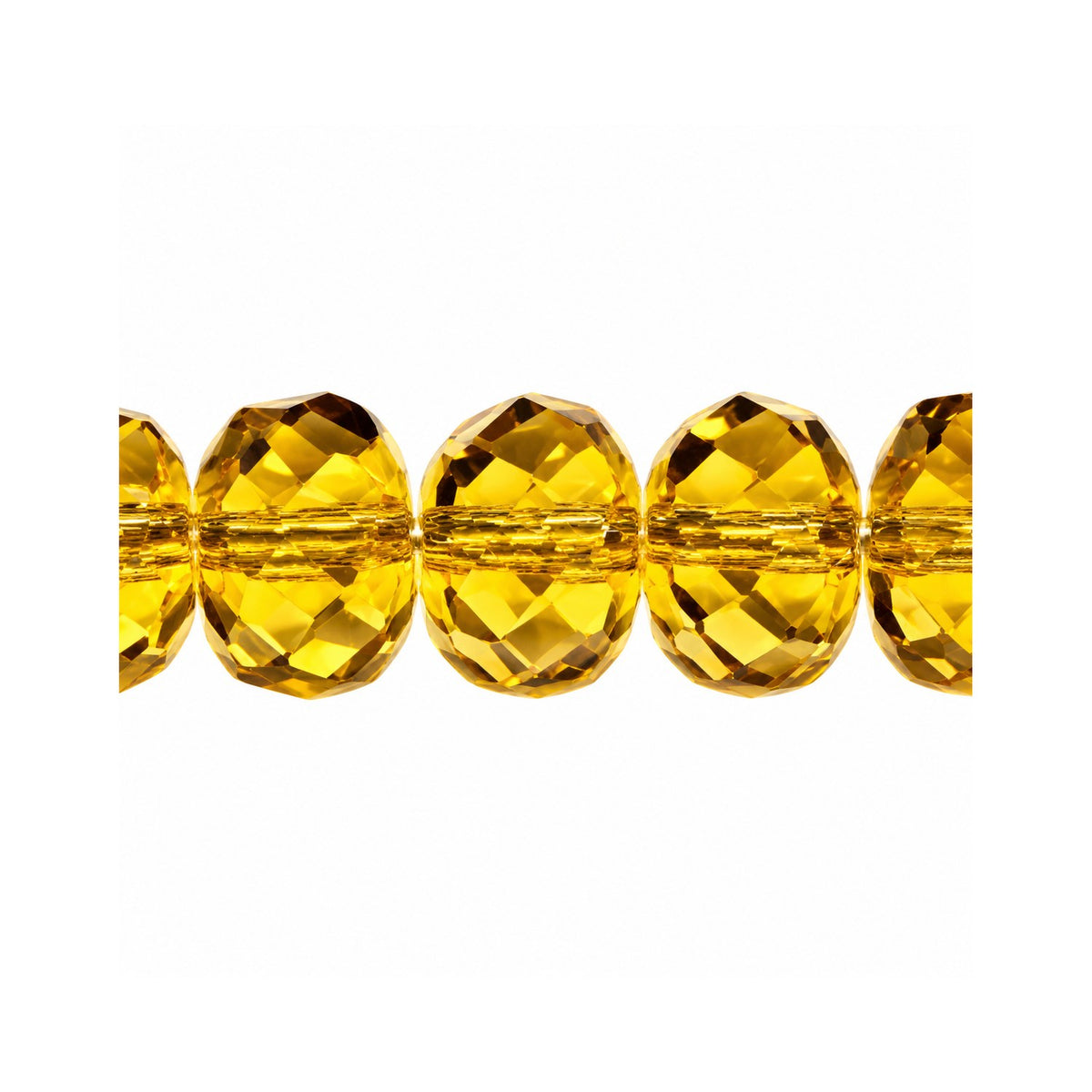 Special Cut Faceted Fire Polished Beads, Transparent Green (50316), Glass, Czech Republic