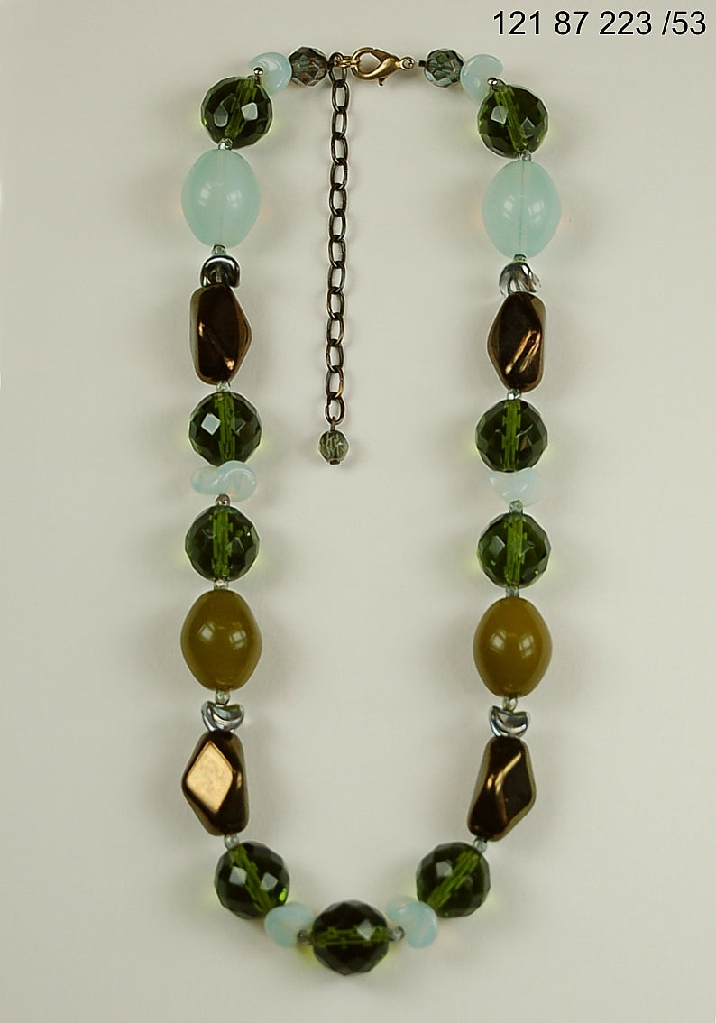 3 pcs Jewelry piece with Czech Glass Beads (OUTLET Vintage)