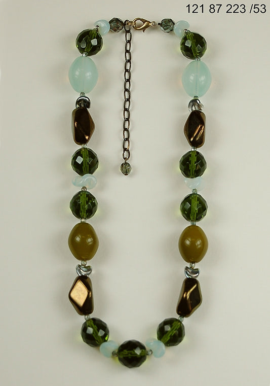 3 pcs Jewelry piece with Czech Glass Beads (OUTLET Vintage)