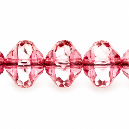 Faceted Special Cut Beads Ufo, Crystal Purple (00030-15726), Glass, Czech Republic