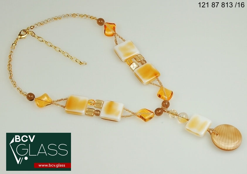 3 pcs Jewelry piece with Czech Glass Beads (OUTLET Vintage)