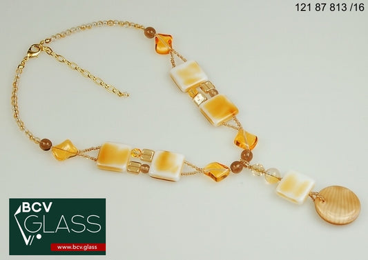 3 pcs Jewelry piece with Czech Glass Beads (OUTLET Vintage)