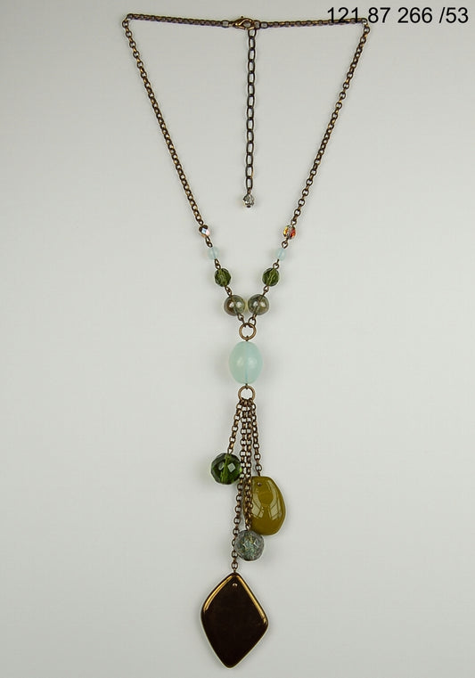 3 pcs Jewelry piece with Czech Glass Beads (OUTLET Vintage)