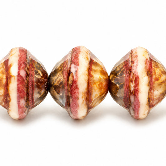 Faceted Special Cut Beads Ufo, X3132 Stain Strong (x3132-86805), Glass, Czech Republic