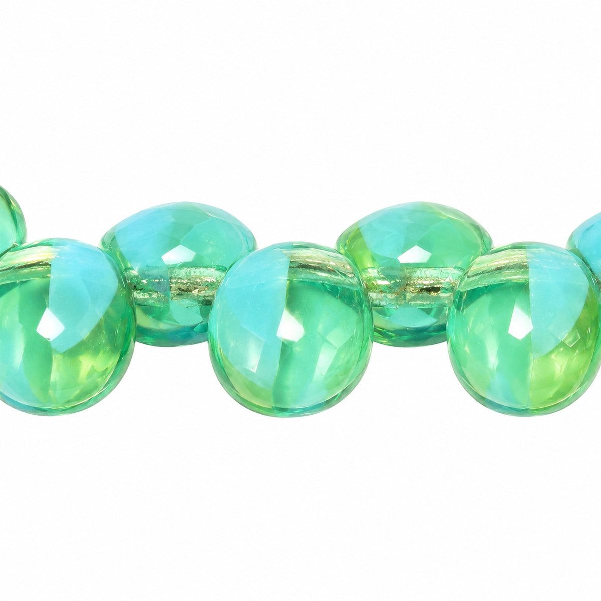 Tulip Petal Beads, X1692 (x1692), Glass, Czech Republic