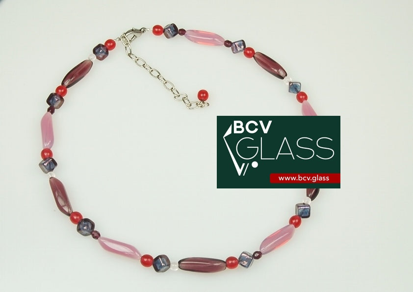 3 pcs Jewelry piece with Czech Glass Beads (OUTLET Vintage)