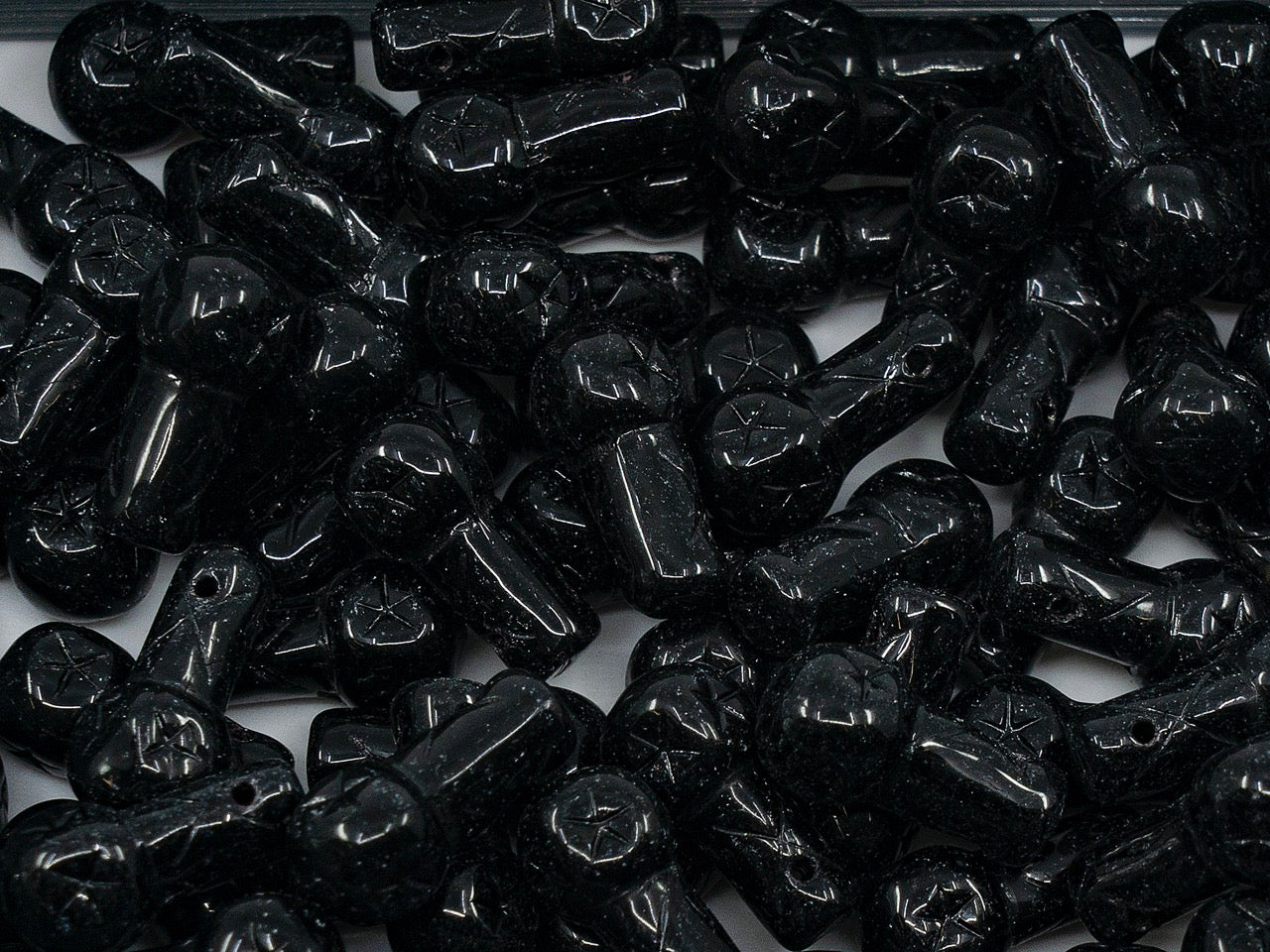 OUTLET Pressed Beads,  mm, Glass, Czech Republic