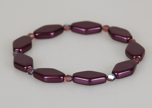 3 pcs Jewelry piece with Czech Glass Beads (OUTLET Vintage)