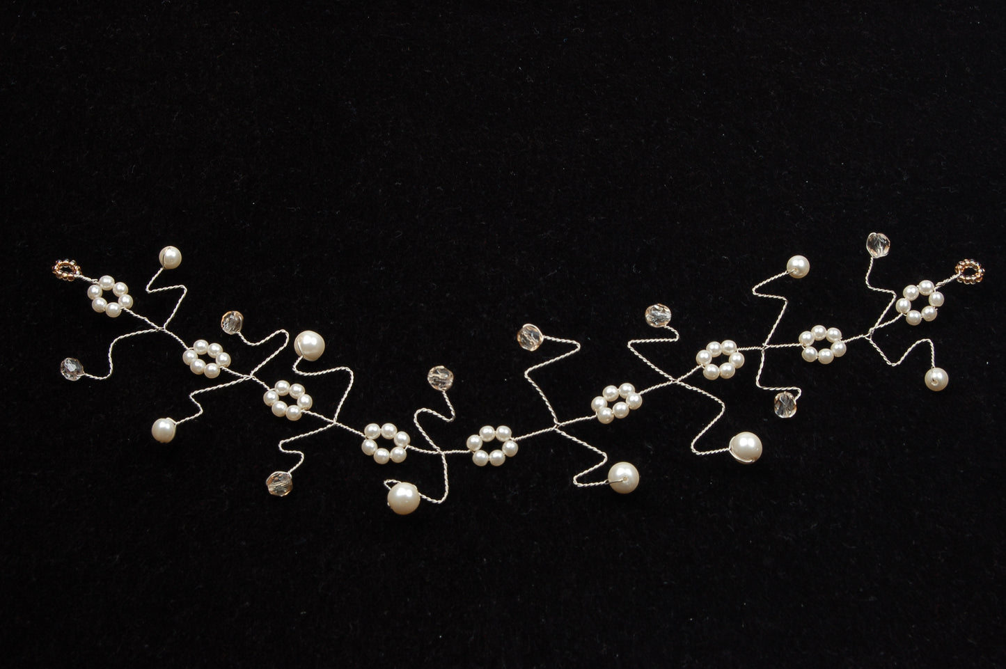 3 pcs Jewelry piece with Czech Glass Beads (OUTLET Vintage)