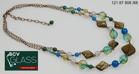 3 pcs Jewelry piece with Czech Glass Beads (OUTLET Vintage)