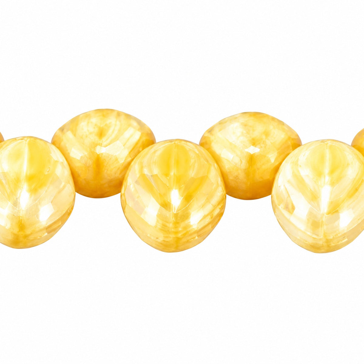 Tulip Petal Beads, X2415 (x2415), Glass, Czech Republic