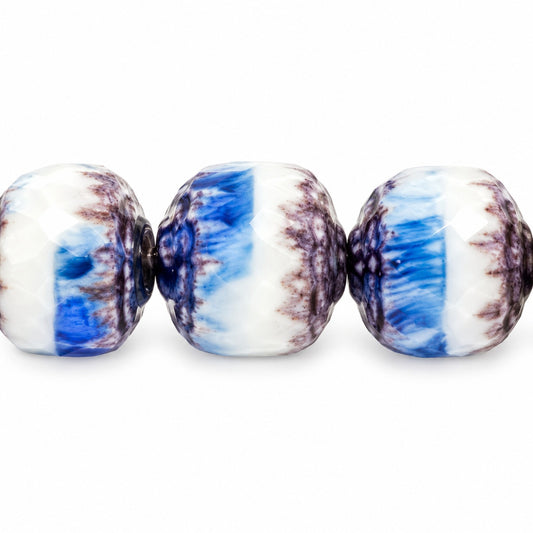 Cathedral Faceted Fire Polished Beads, X3080 Bronze (x3080-14415), Glass, Czech Republic