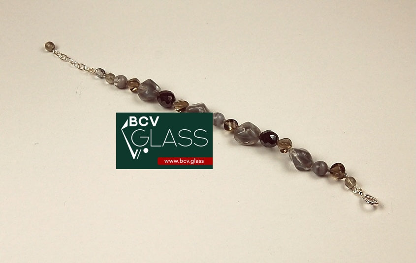 3 pcs Jewelry piece with Czech Glass Beads (OUTLET Vintage)