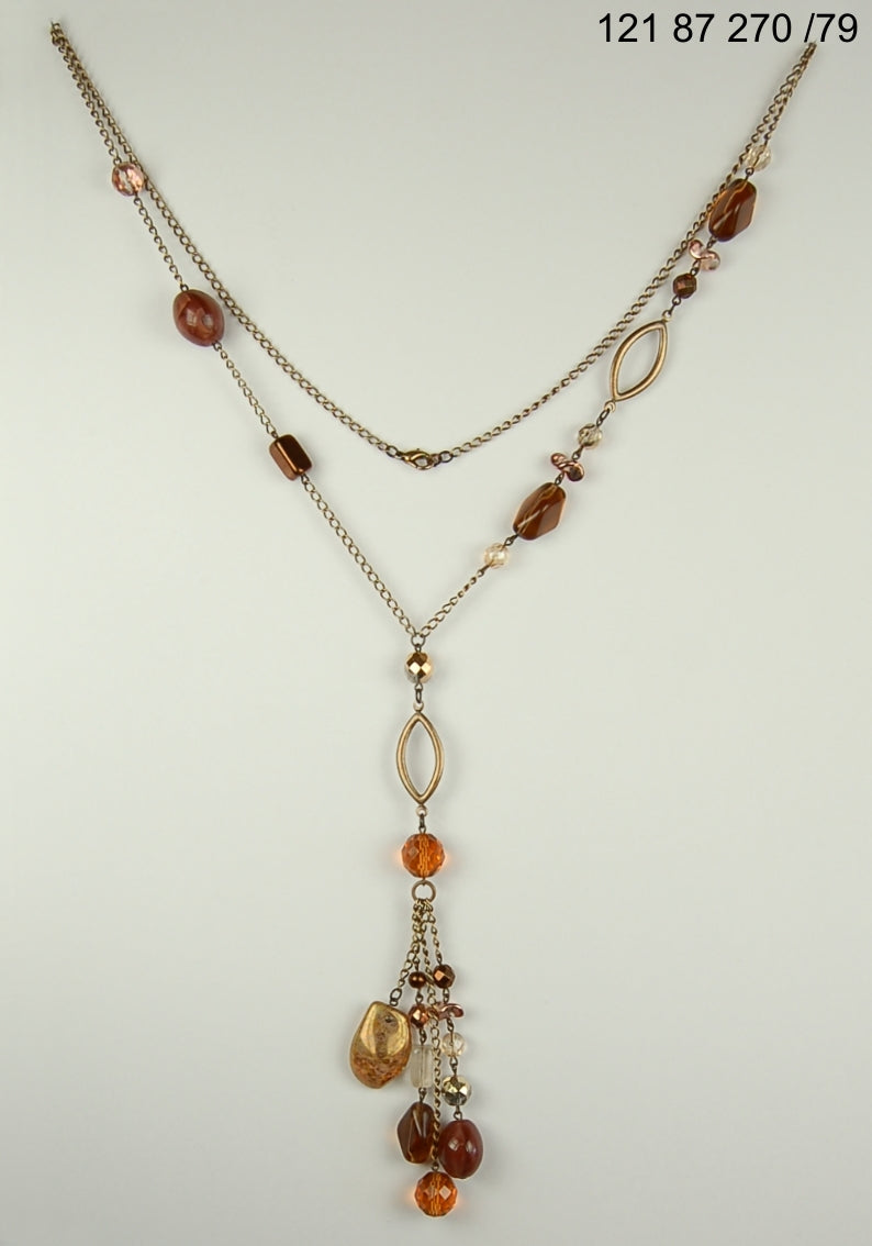 3 pcs Jewelry piece with Czech Glass Beads (OUTLET Vintage)