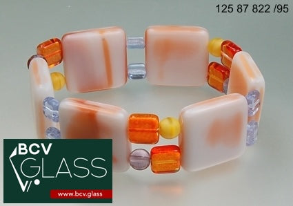 3 pcs Jewelry piece with Czech Glass Beads (OUTLET Vintage)