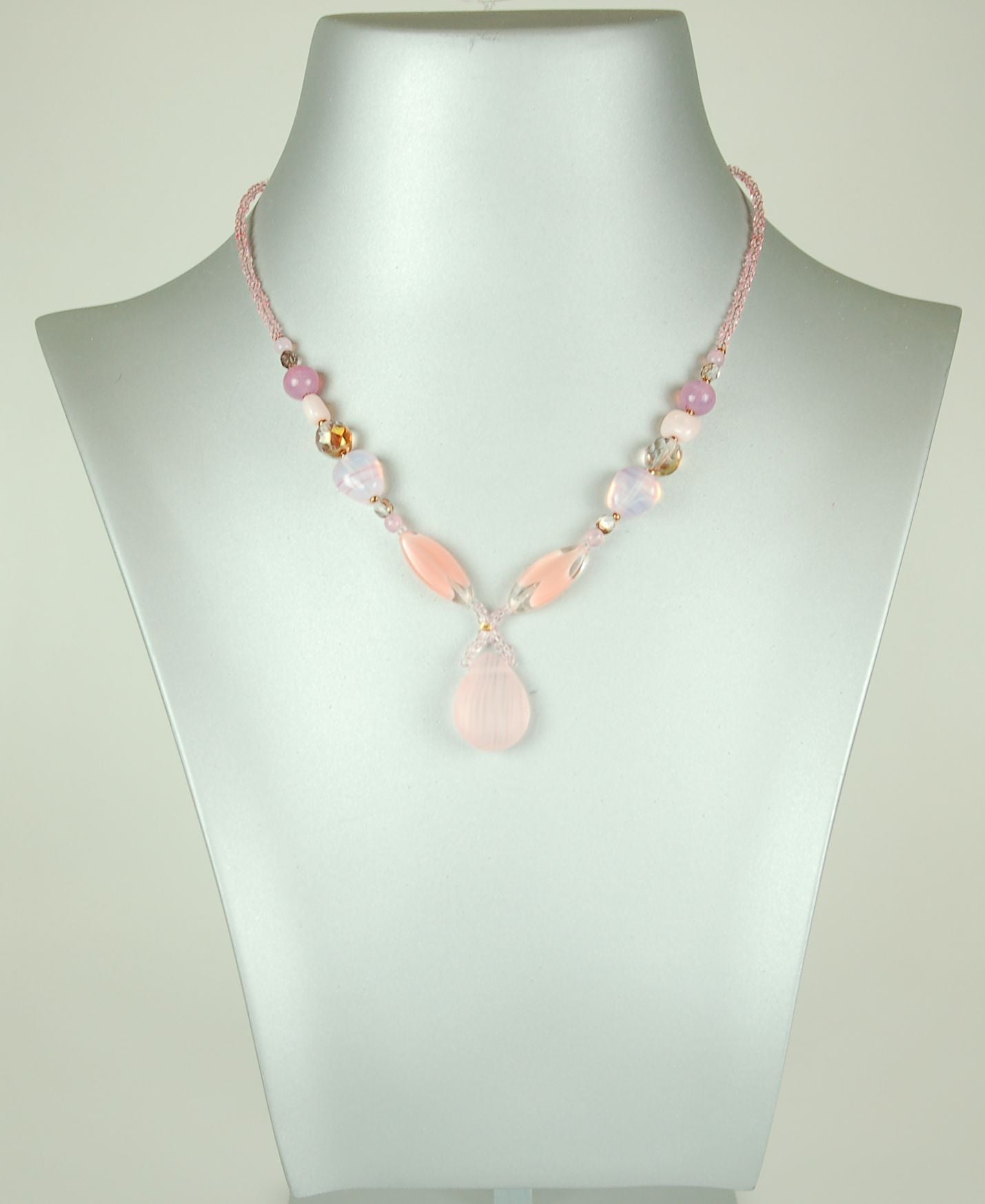 3 pcs Jewelry piece with Czech Glass Beads (OUTLET Vintage)