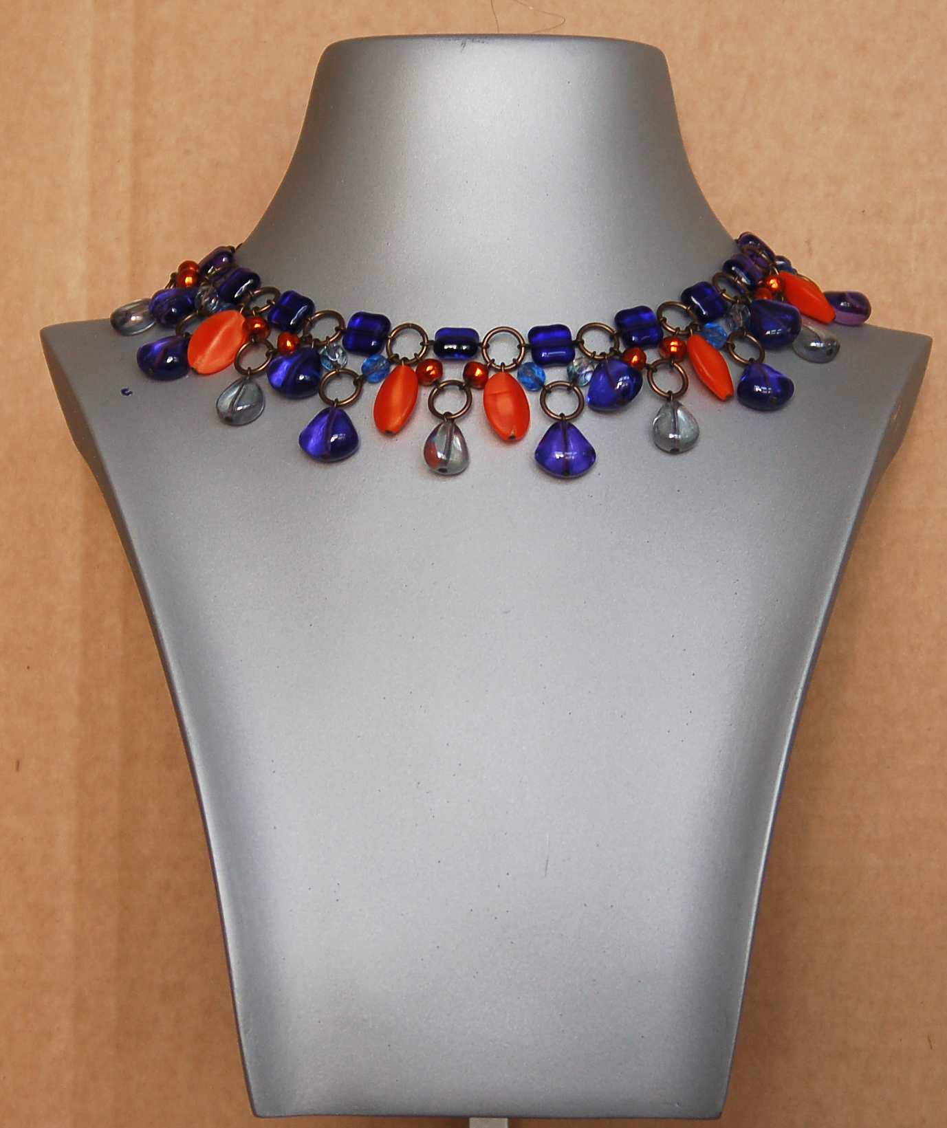 チェコガラスビーズのジュエリー3個セット（アウトレット ヴィンテージ）