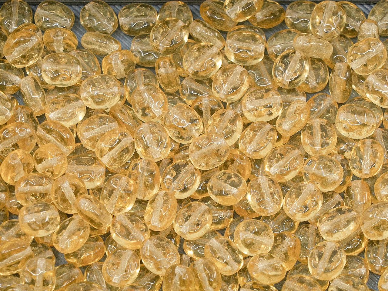 OUTLET Pressed Beads,  mm, Glass, Czech Republic