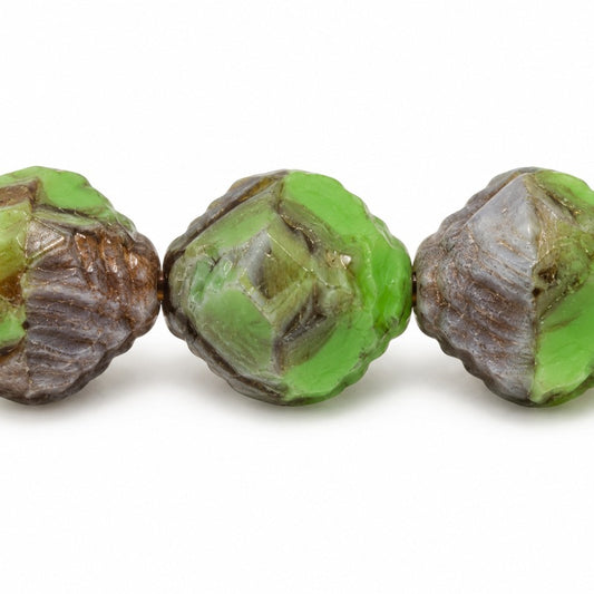 Wasp Special Cut Faceted Fire Polished Beads, X3216 (x3216), Glass, Czech Republic