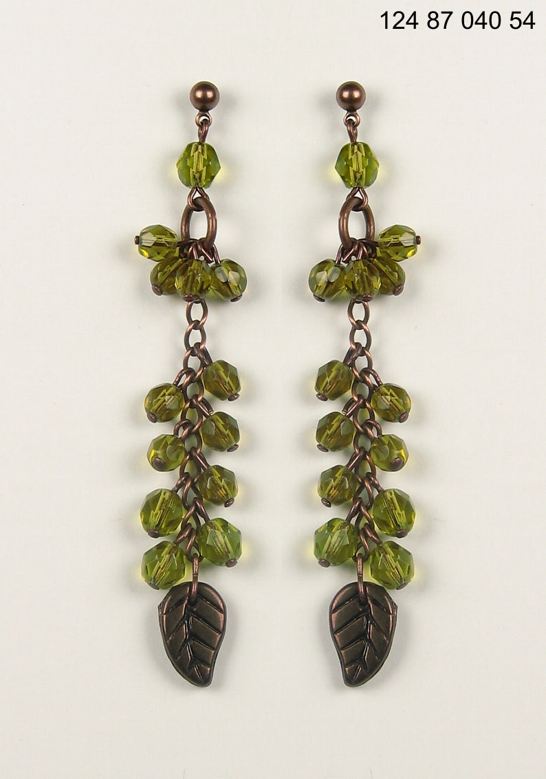 3 pcs Jewelry piece with Czech Glass Beads (OUTLET Vintage)