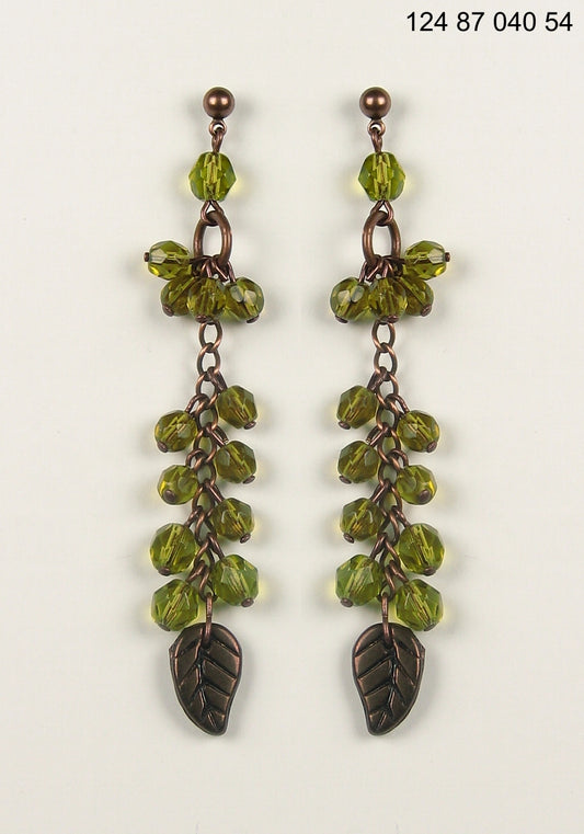 3 pcs Jewelry piece with Czech Glass Beads (OUTLET Vintage)