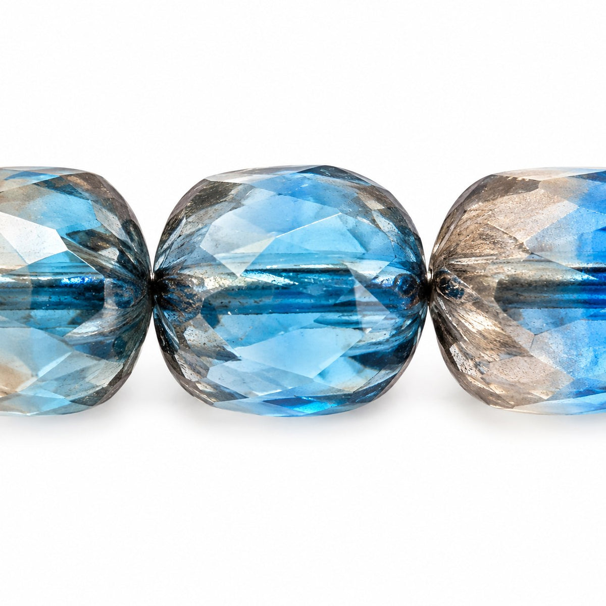 Faceted Fire Polished Beads Special Cut, X2301 Platin (x2301-13702), Glass, Czech Republic