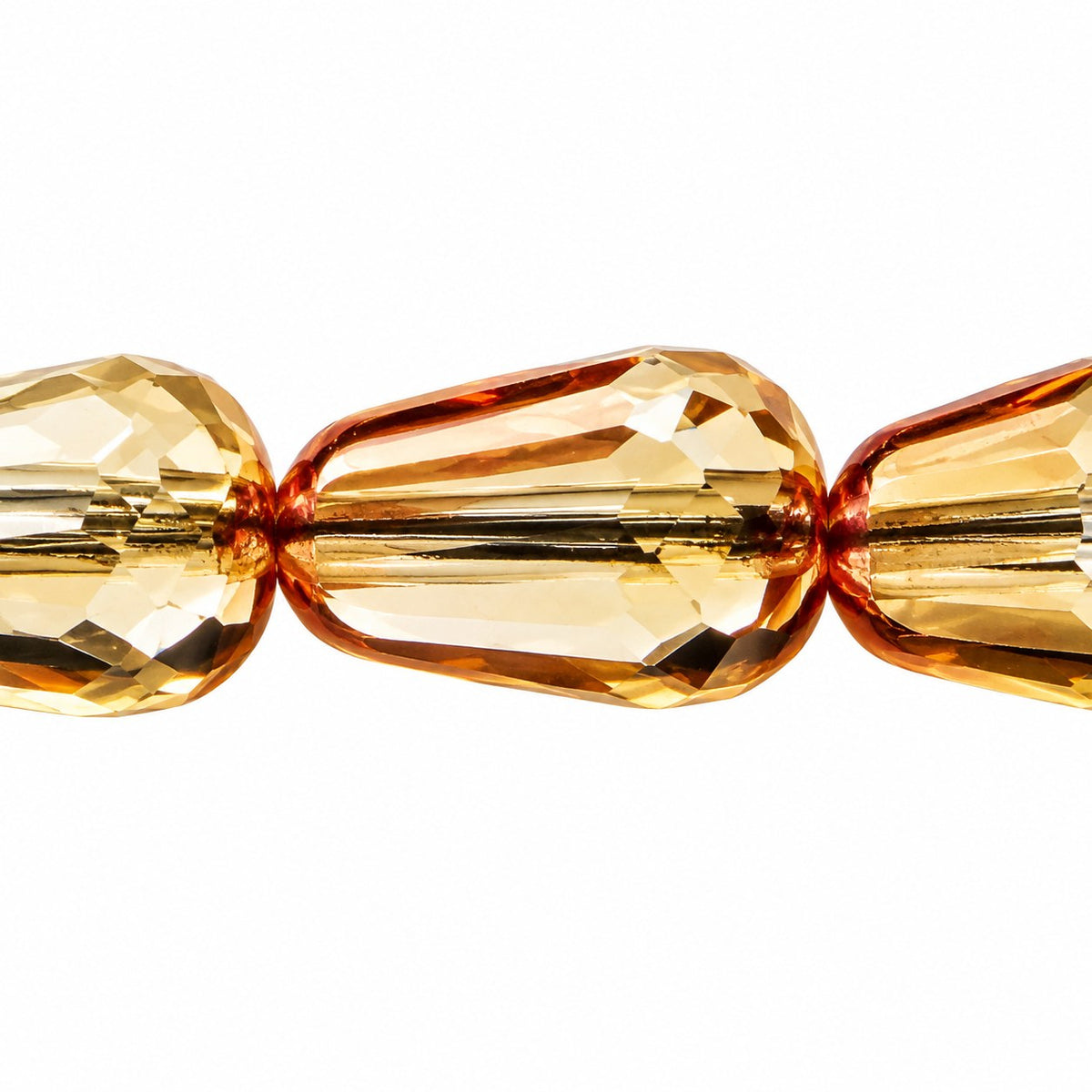 Faceted Fire Polished Beads Special Cut, Crystal Luster Brown Full Coated (00030-14413), Glass, Czech Republic