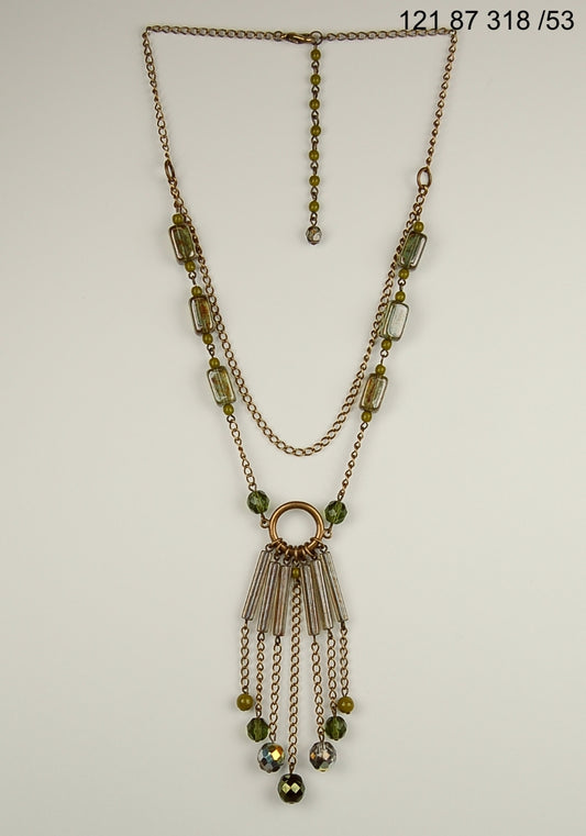 3 pcs Jewelry piece with Czech Glass Beads (OUTLET Vintage)