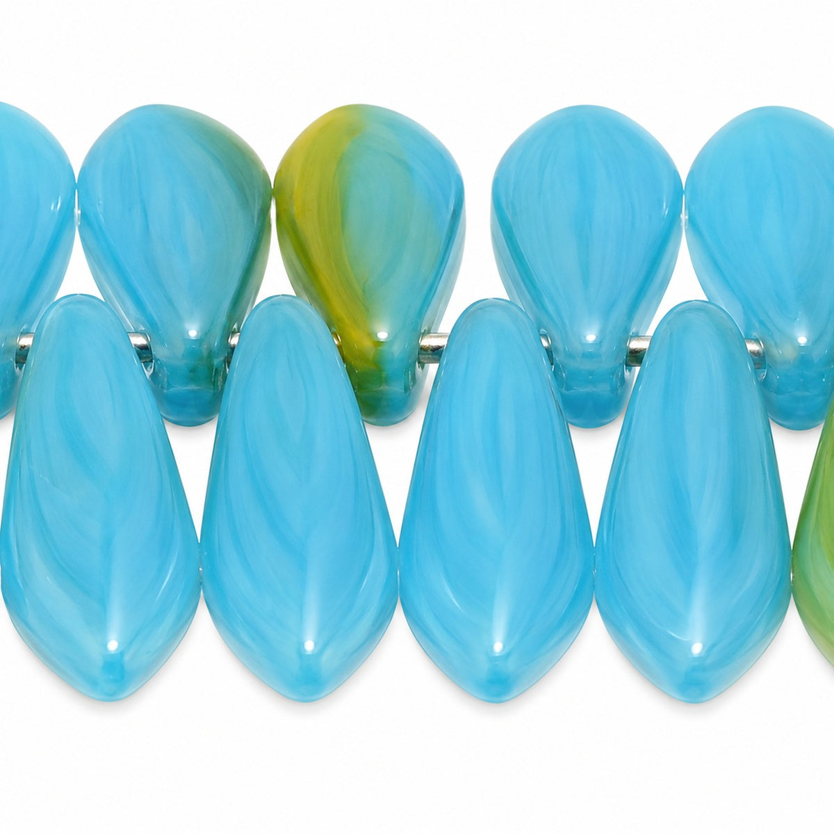 Dagger Beads, X1095 (x1095), Glass, Czech Republic