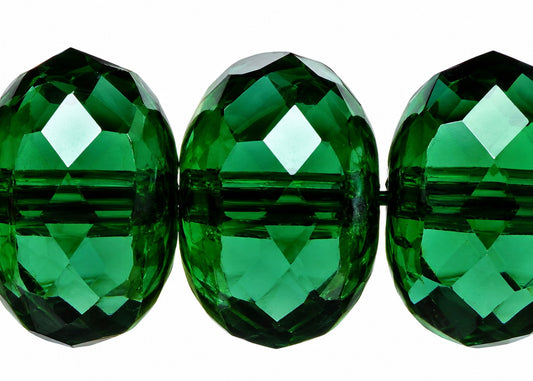 Rondelle Faceted Fire Polish Beads, 50300 Travertin (50300-86800), Glass, Czech Republic