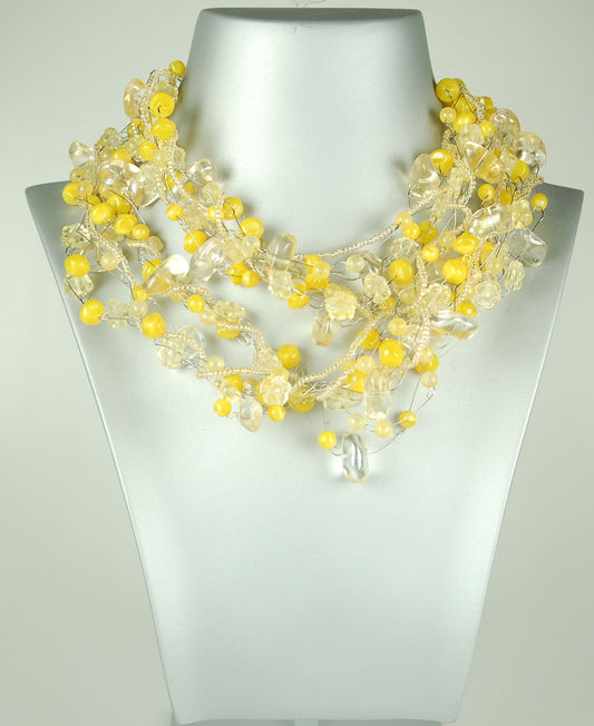 3 pcs Jewelry piece with Czech Glass Beads (OUTLET Vintage)