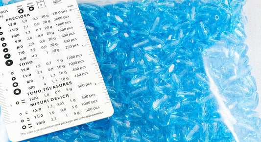 OUTLET 250g Faceted Teardrop Beads pear, 10 x 7 mm, Transparent Aqua (60020), Glass, Czech Republic