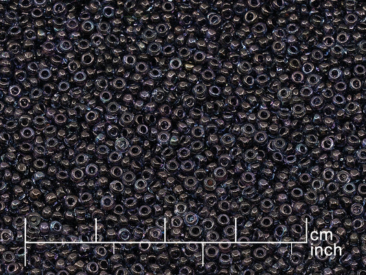 OUTLET Rocailles Seed Beads Preciosa Ornela size 10/0, Crystal Purple Purple (00050-15726), Glass, Czech Republic