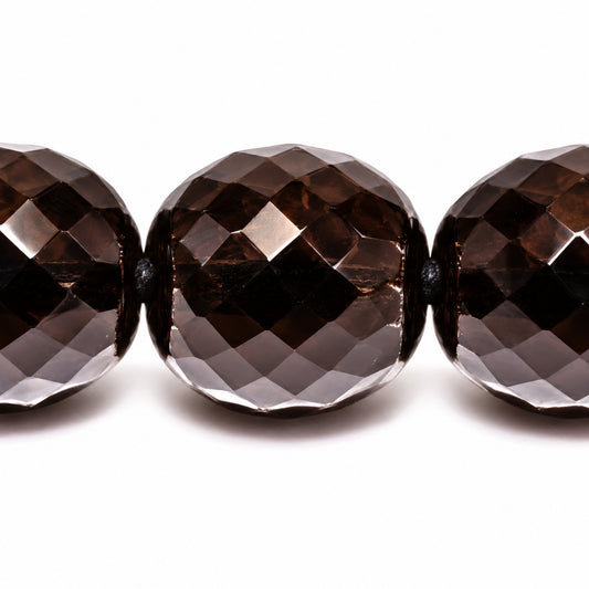 Faceted Round Fire Polish Beads - Small Cut, Black (23980), Glass, Czech Republic