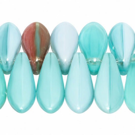Dagger Beads, X1097 (x1097), Glass, Czech Republic