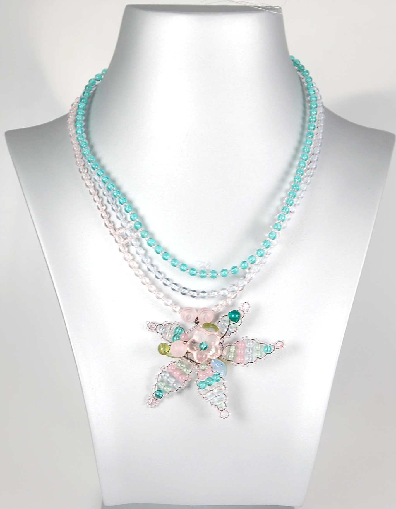 チェコガラスビーズのジュエリー3個セット（アウトレット ヴィンテージ）