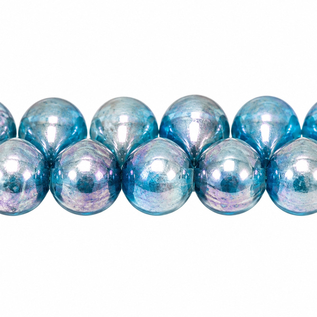 Drop Beads, X2971 Terracotta Blue (x2971-15464), Glass, Czech Republic