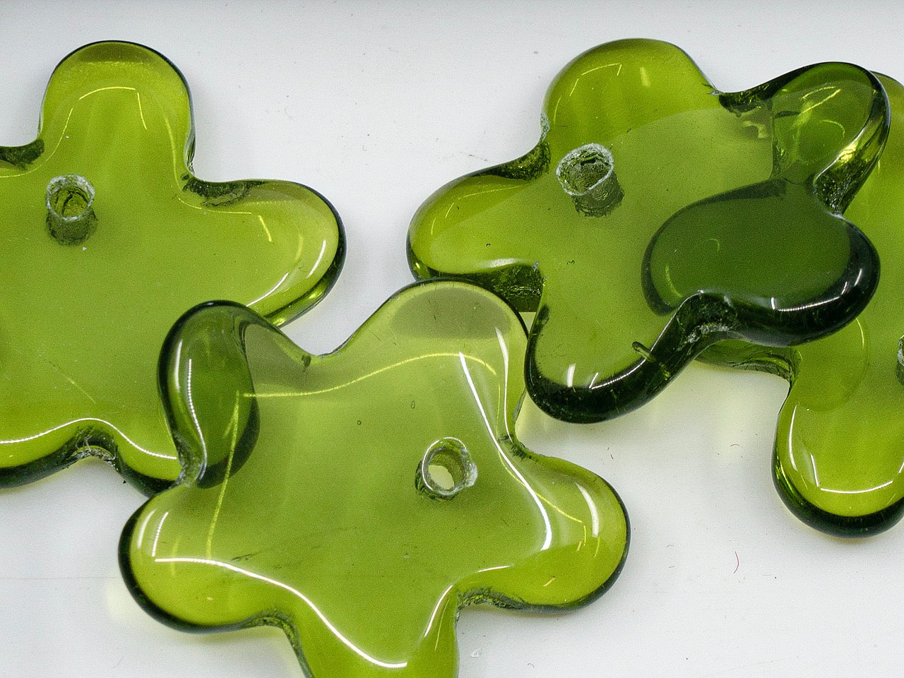 OUTLET Pressed Beads Pendant,  mm, Glass, Czech Republic